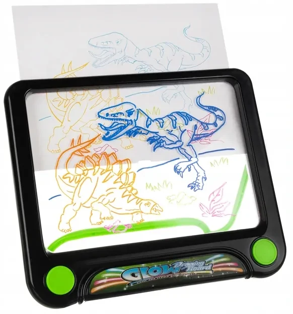 Kruzzel 16949 Kresliaca tabuľka s dinosaurami