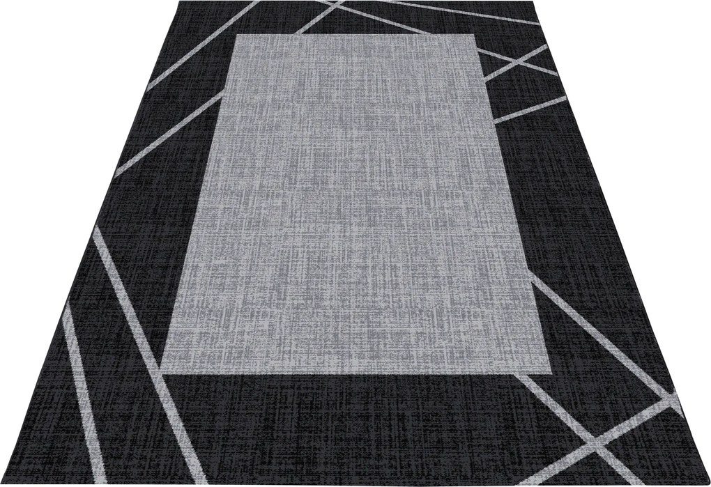 Ayyildiz koberce Kusový koberec Parma 9350 black - 200x290 cm