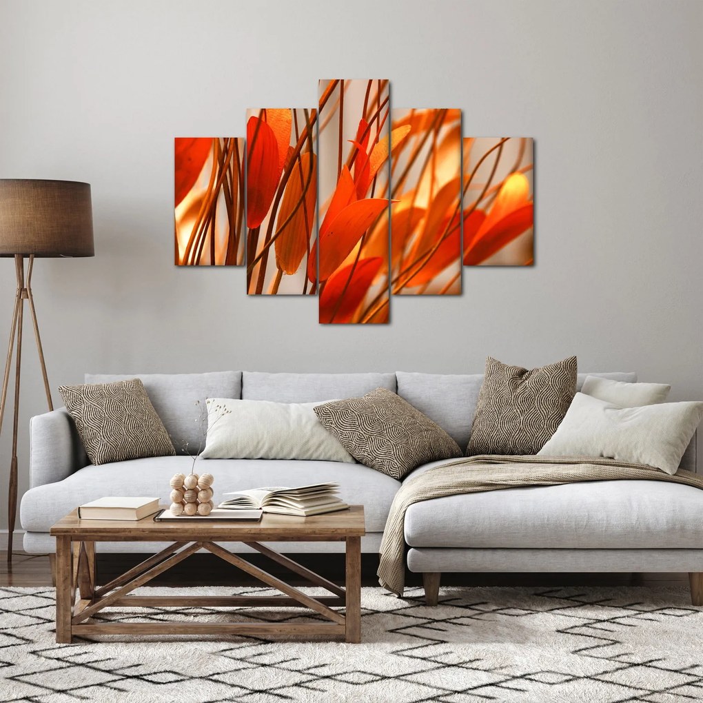 Obraz okvetných lístkov (150x105 cm)