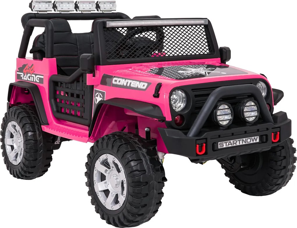 Ramiz Auto Jeep BEAST 4x4 ružové