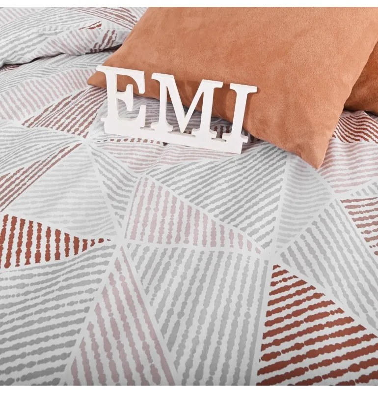 Obliečky bavlnené Megan EMI, Štandardný set jednolôžko obsahuje 1x 140x200 + 1x 70x90