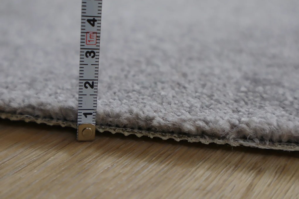 Vopi, Koberec metráž Apollo Soft šedý - neúčtujeme odrezky z role, na mieru, šíře 1,33m,1m,2m,3m,4m,na mieru, neúčtujeme odrezky, šedá, ab (mriežka), chodba / predsieň