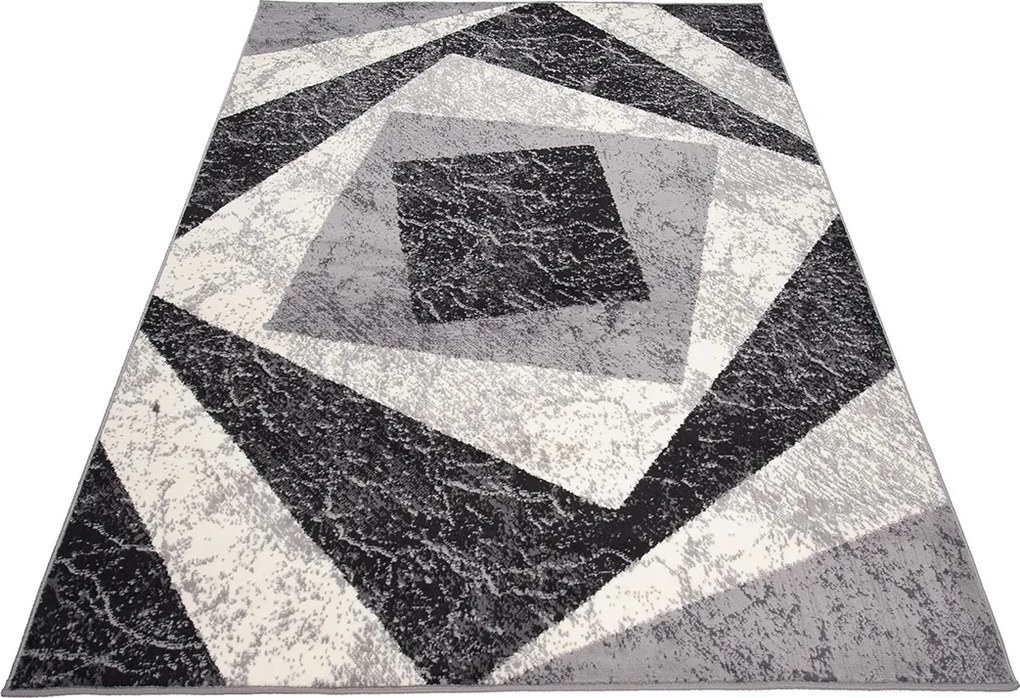 TA Koberec K855A GRAY CHEAP PP CRM Sivý Obdĺžnikový Rozmer: 80x150 cm