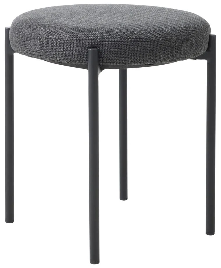 Tmavosivá kovová stolička Pelican – Unique Furniture