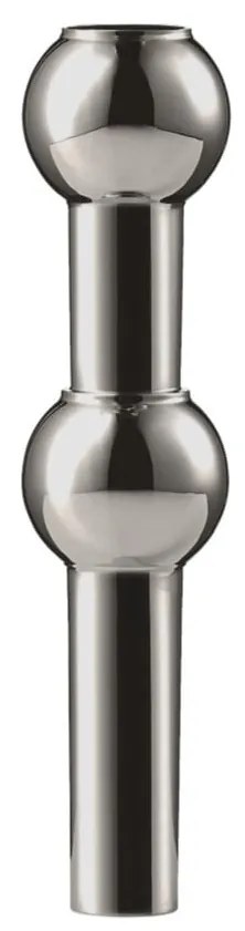 Stoff Nagel Dizajnová vázička STOFF Nagel Black Chrome
