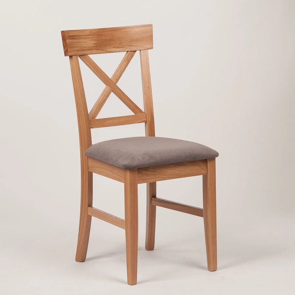 Stima Stolička OAK dub s čalúneným sedákom Vyberte látku ->: SOREL verde 93