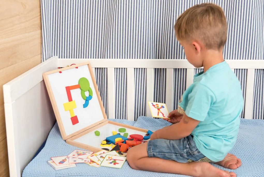 Geoform – magnetický kufrík – tvary