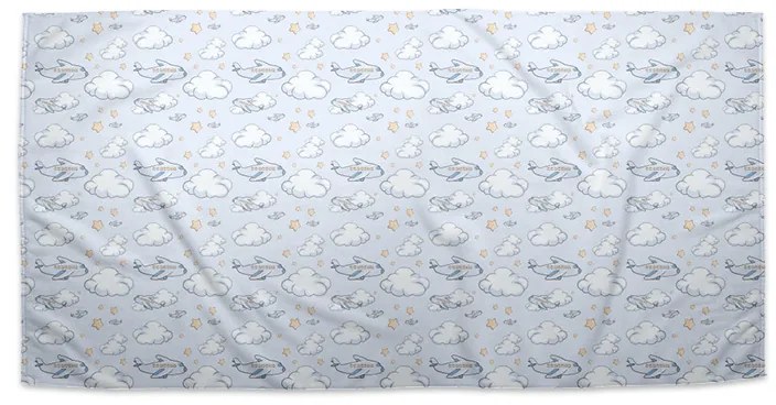 Sablio Uterák Lietadlá medzi oblakmi - 50x100 cm