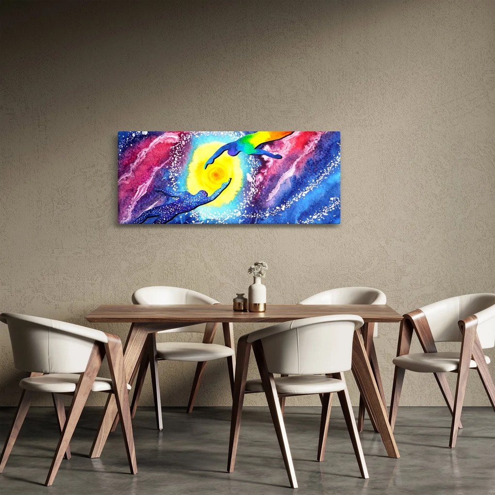 Obraz - Dotyk (120x50 cm)