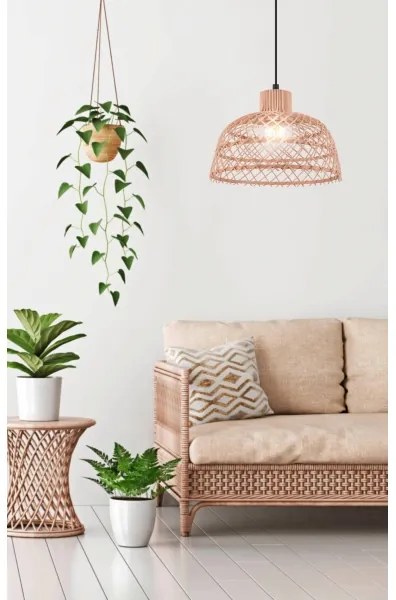 Eglo 43285 - Luster na lanku AUSNBY 1xE27/40W/230V