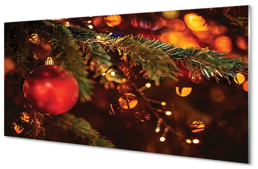 Nástenný panel  Vianočná ozdoba 100x50 cm