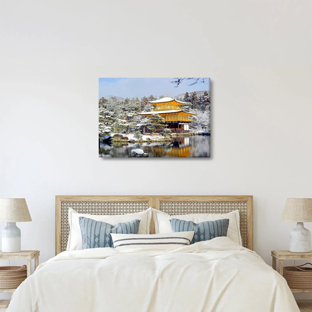 Obraz - Kinkakudži, Japonsko (70x50 cm)