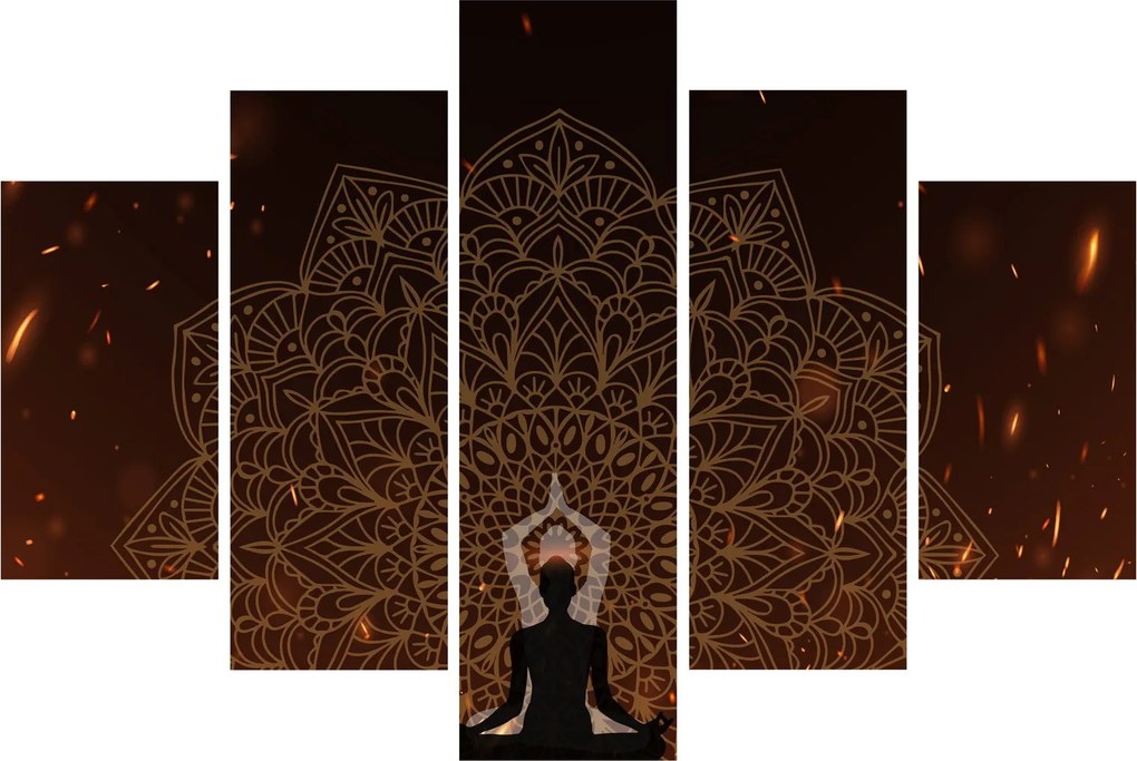 Obraz - Meditácia (150x105 cm)