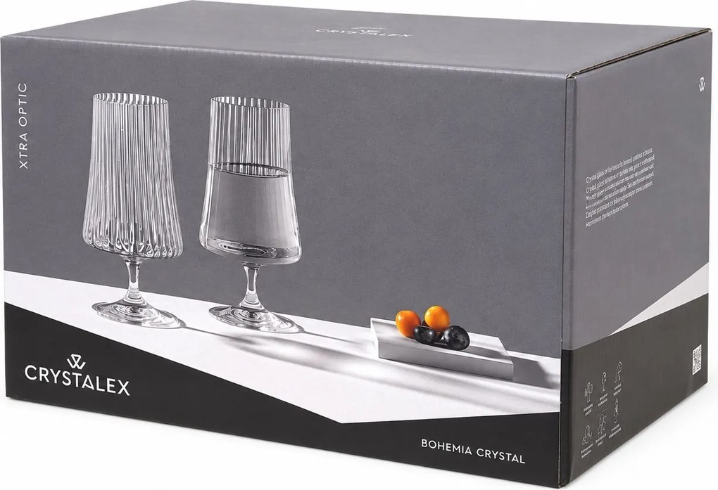 Crystalex poháre na pivo Xtra Optic 380 ml 6 ks