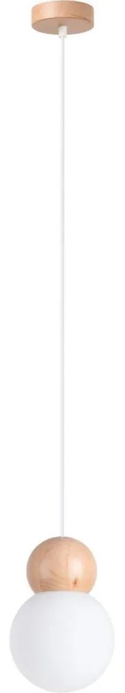 Sollux SL.1390 - Luster na lanku PEKKA 1xG9/8W/230V biela