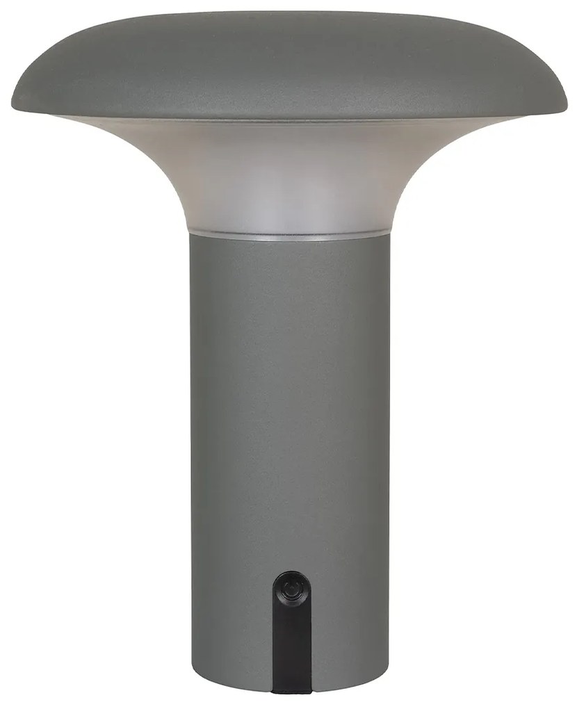 Ramsey LED lampa sivá