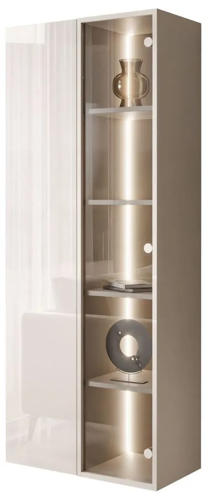 ZÁVESNÁ VITRÍNA DAZIO KAŠMÍR LED 60 cm