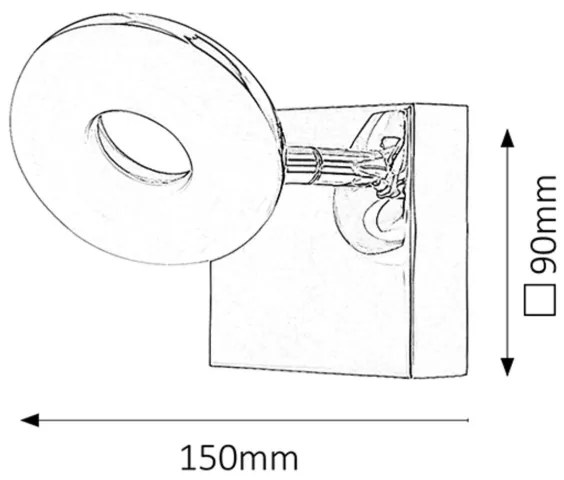 Rabalux 5716 - LED Kúpeľňové svietidlo BEATA LED/5W/230V