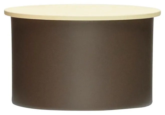 Dekoratívny kovový úložný box s vekom District - Hübsch