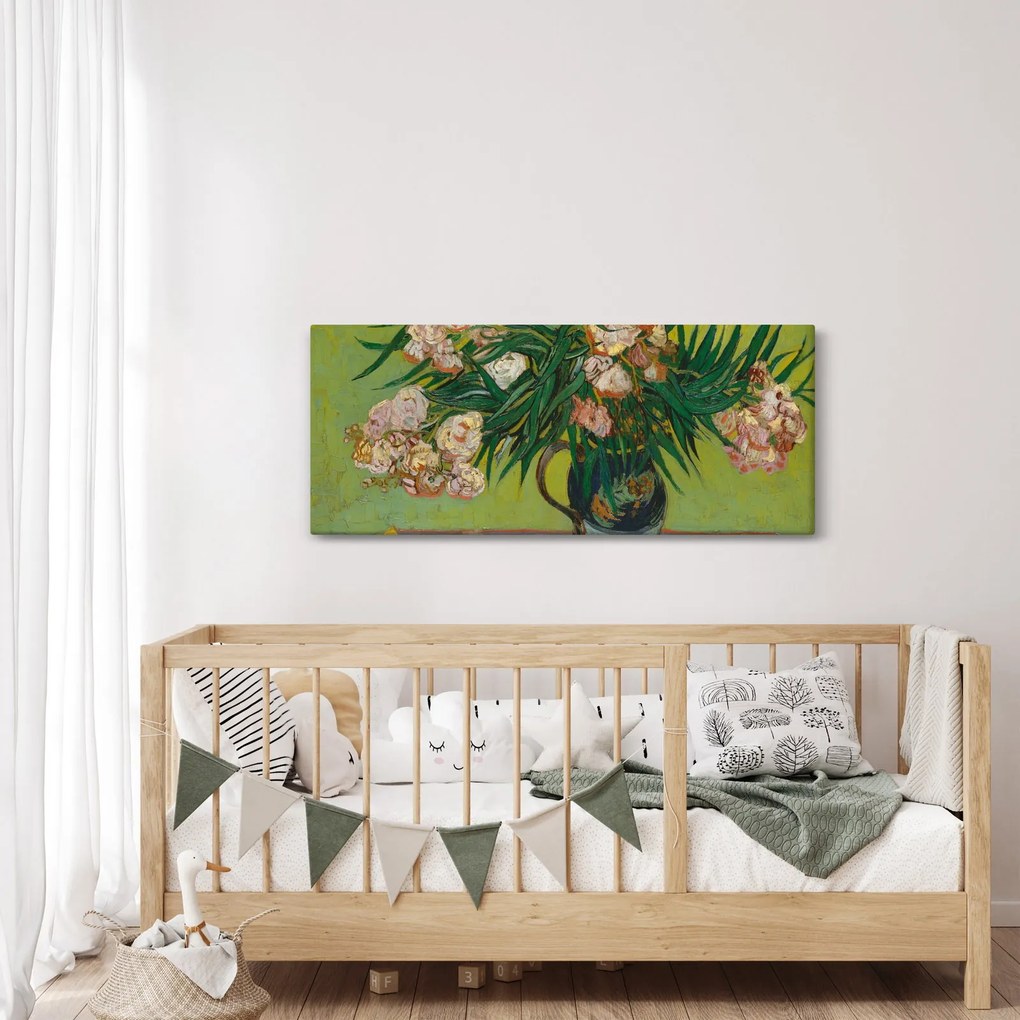 Obraz - Vincent van Gogh, Oleanders, reprodukcia (120x50 cm)