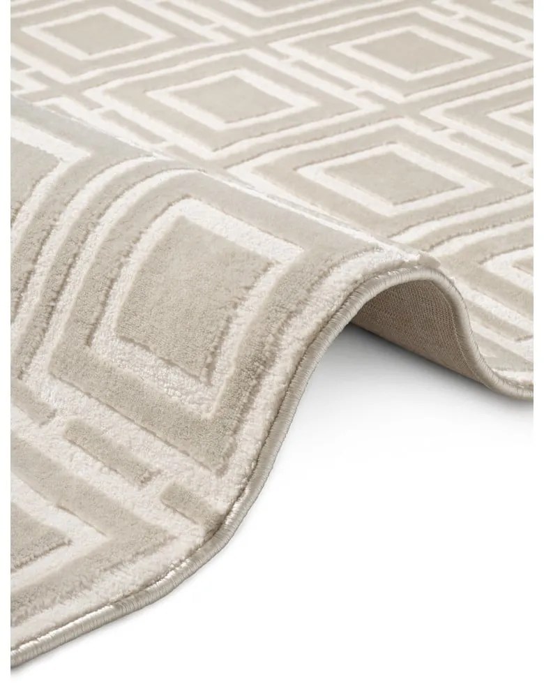 Krémový koberec 160x235 cm Perles Howlite – Elle Decoration