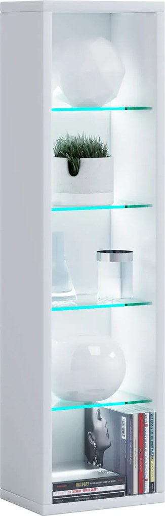 Stojan na CD a DVD Rasato - L, biely