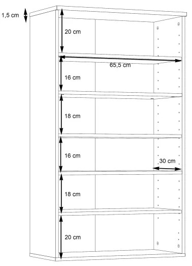Botník ETON hnedá/antracit