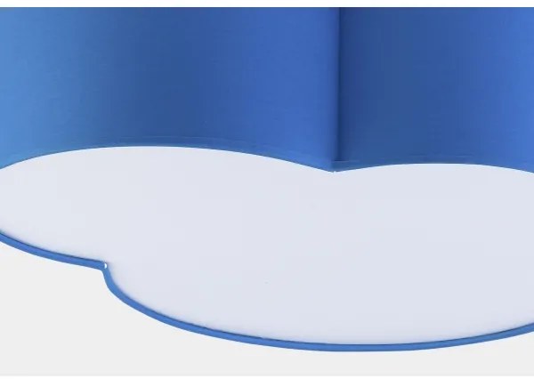 Detské stropné svietidlo CLOUD 4xE27/15W/230V modrá