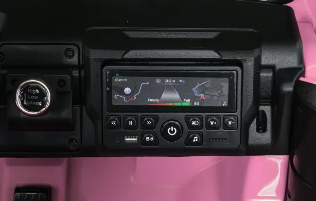 Elektrické autíčko RAM 3500 ružové