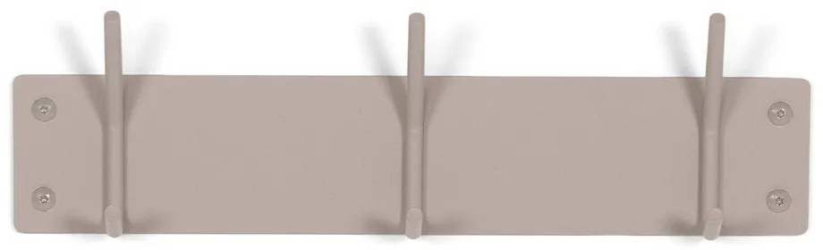 Taupe kovový nástenný vešiak 40 cm Fusion – Spinder Design