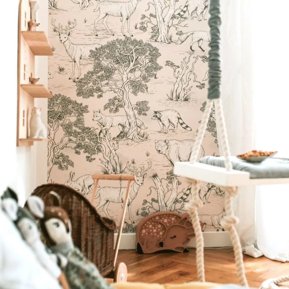 Tapeta zvieratá 280×100 cm