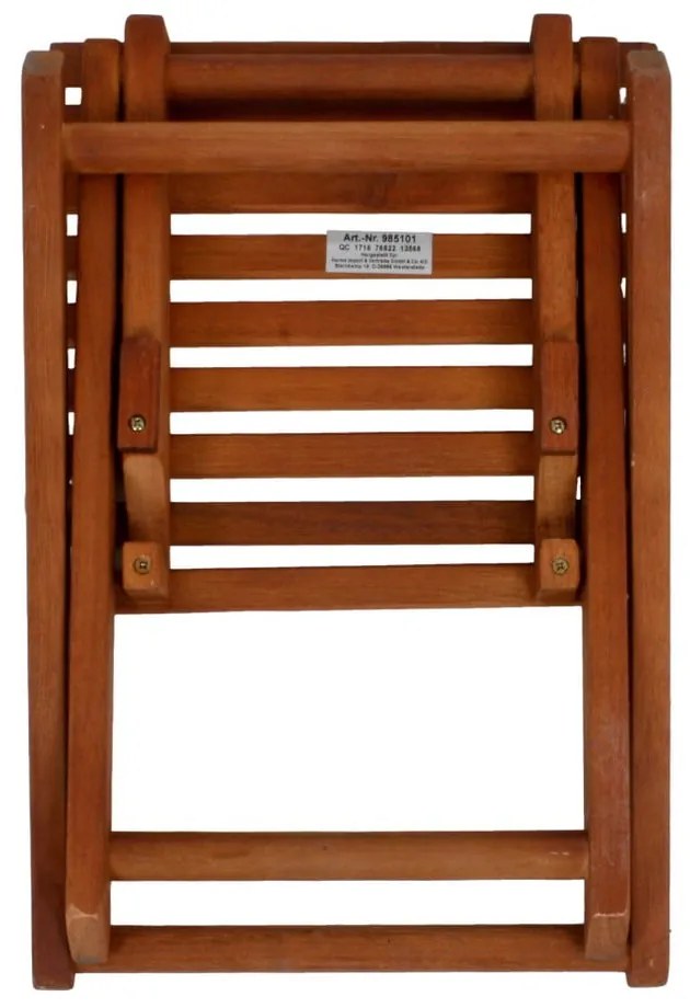 Hnedé záhradné stoličky v súprave 2 ks Tacoma – Garden Pleasure