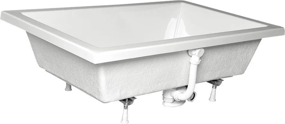 Polysan Polysan, DEEP hlboká sprchová vanička, obdĺžnik 150x75x26cm, biela, 72384