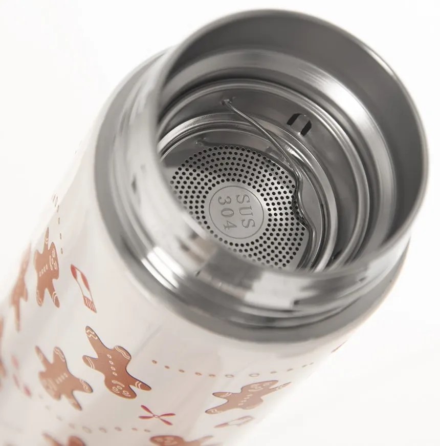 Biela termoska 400 ml – Orion