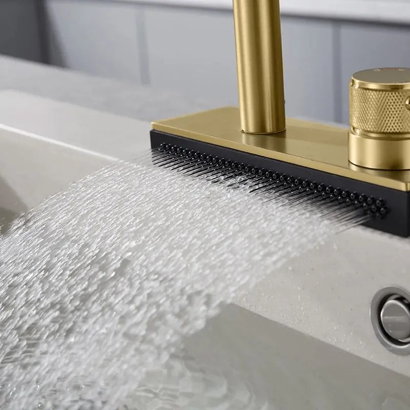 Rea Conor, kuchynská batéria h-400, zlatá matná, REA-B6312