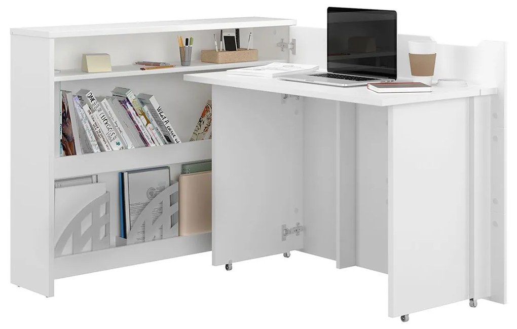 Pc stolík Concept Work CW-01, Farby: dub artisan, Strana: ľavá