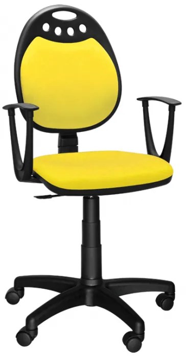 Detská stolička Mája žltá