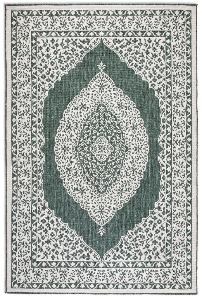 ELLE Decoration koberce Kusový koberec Gemini 106025 Green z kolekcie Elle – na von aj na doma - 200x290 cm