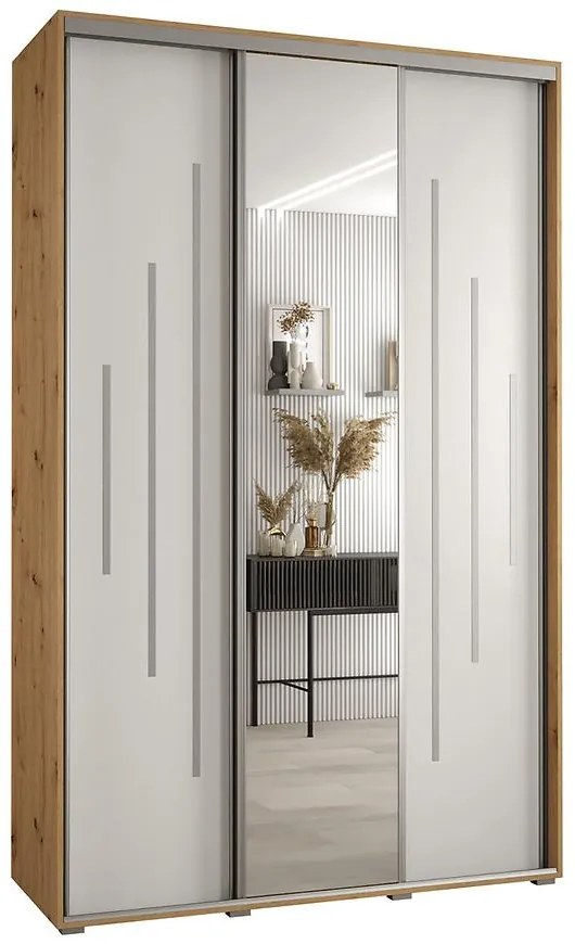 Skriňa 45 Canaris 13 150 artisan/biela/silver