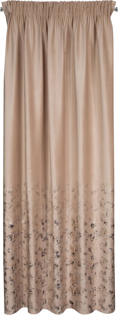 ZATEMŇOVACÍ ZÁVES NA PÁSKE MARIELA 140X270 CM VZOROVANÁ