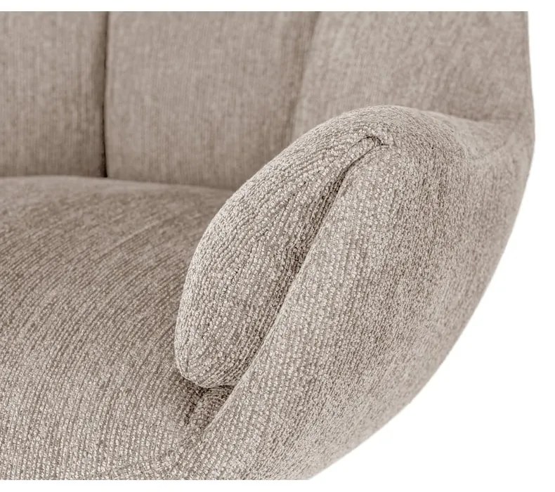 Krémové kreslo Odette – Marckeric