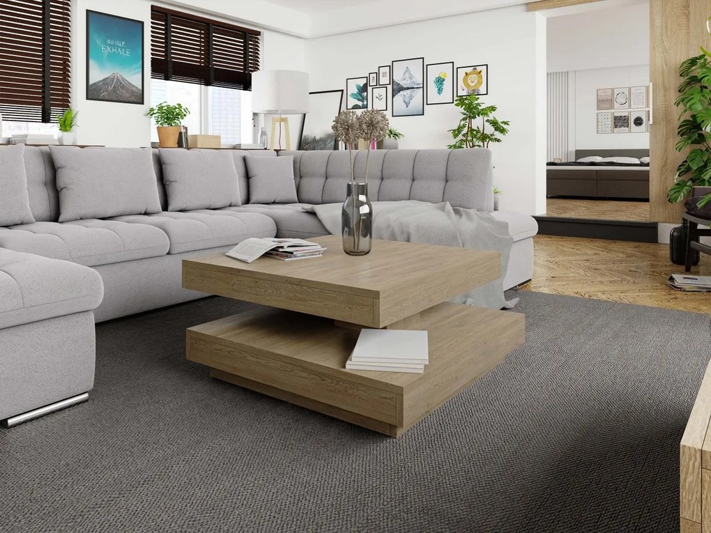 Konferenčný stolík Dakar, Farby: dub cremona torro