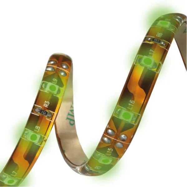 LED Kúpeľňový pásik LED/24W/12V 5 m IP65 zelená