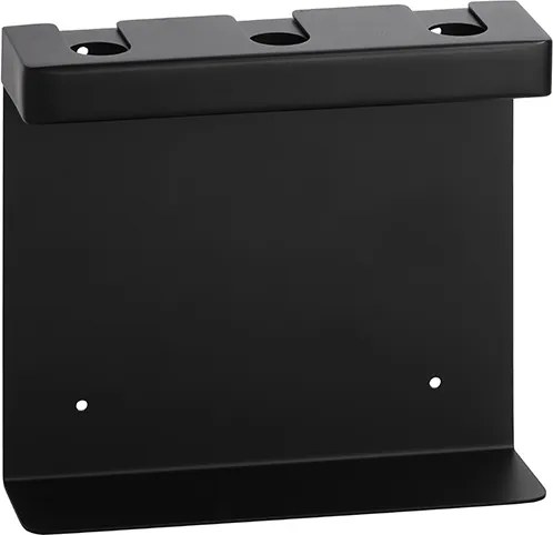 Bemeta Design Držiak pre dávkovač mydla, trojitý, hranatý, čierna - 146109470