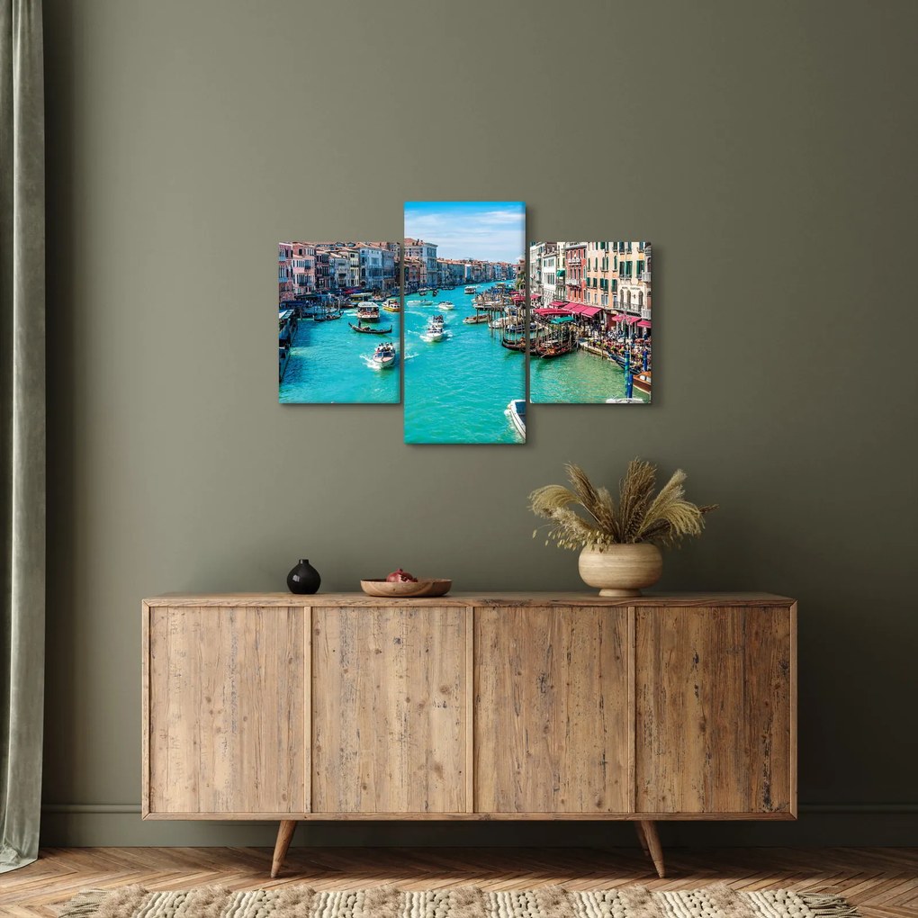 Obraz - Canal Grande, Benátky, Taliansko (90x60 cm)