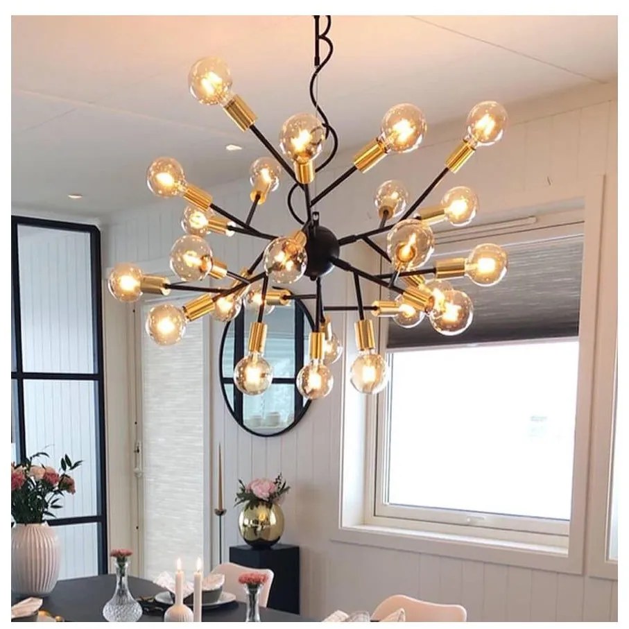 ByRydens 4200460-4002 - Luster na lanku HEROES 24xE27/5W/230V