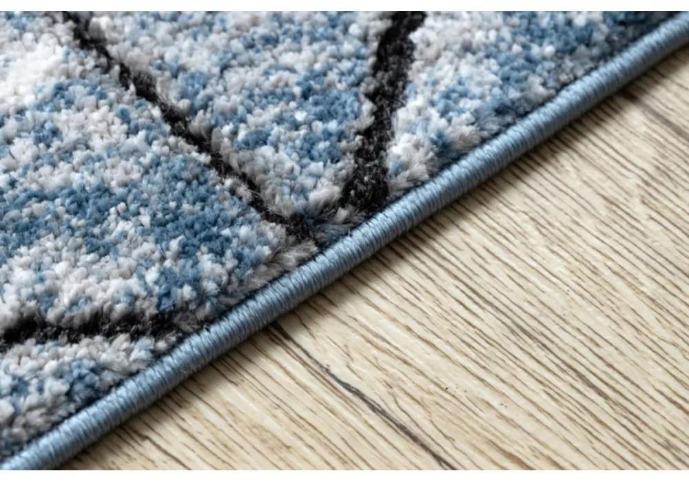 Kusový koberec  Wall modrý 200x290cm