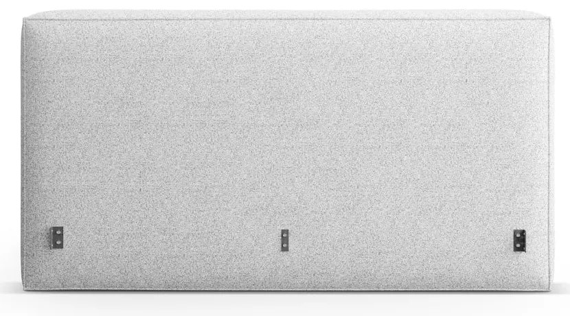 Svetlosivé čalúnené čelo postele 249x100 cm Olivia – Micadoni