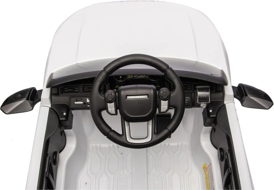 LEAN CARS Elektrické autíčko Land Rover Discovery DLS-K06 biele