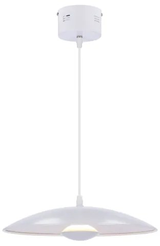 LED Luster na lanku LUND LED/10W/230V biela